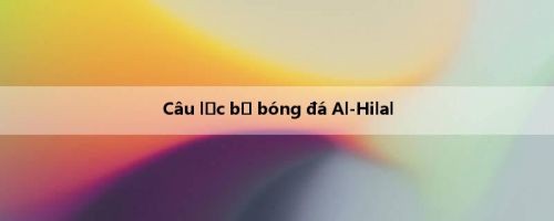 Câu lạc bộ bóng đá Al-Hilal